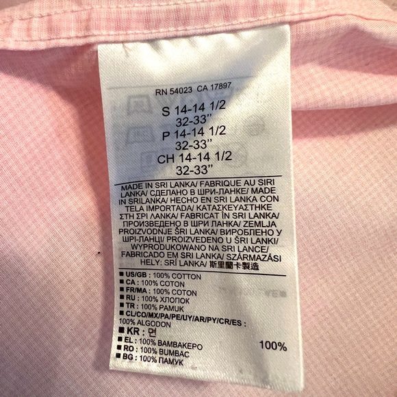 Banana Republic Men’s Tailored Slim Fit dress shirt, 14-14.5” - Picture 4 of 6